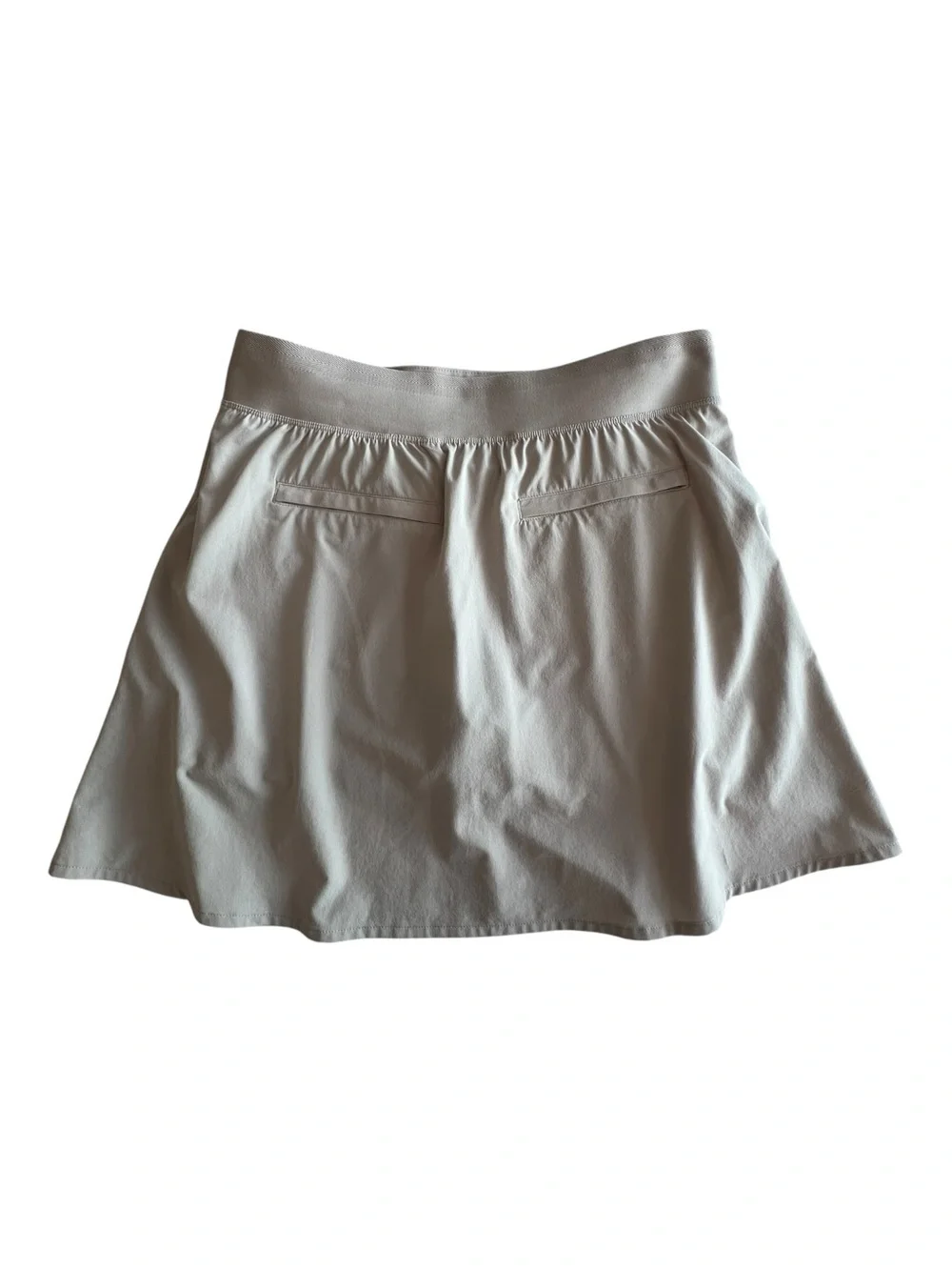 Athleta A-Line Women’s Skort in‎ Light Beige Size 6 Athletic Skirt Tennis Golf